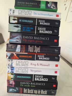 12 boeken van David Baldacci