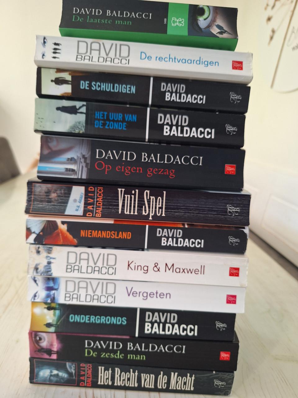 12 boeken van David Baldacci