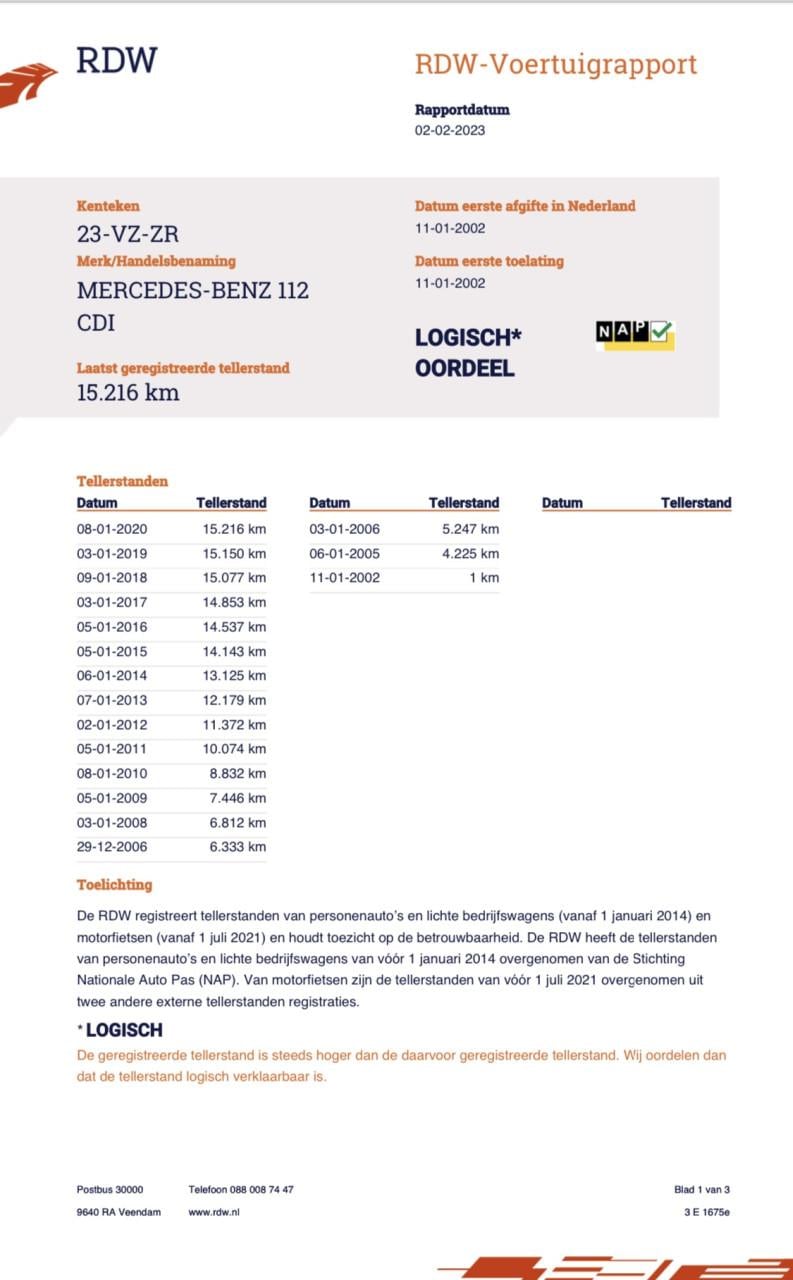 Mercedes-Benz Vito 112cdi (122pk)