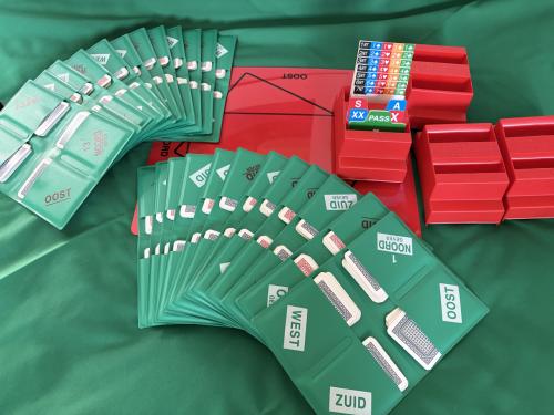 Spelmaterialen voor thuisbridge