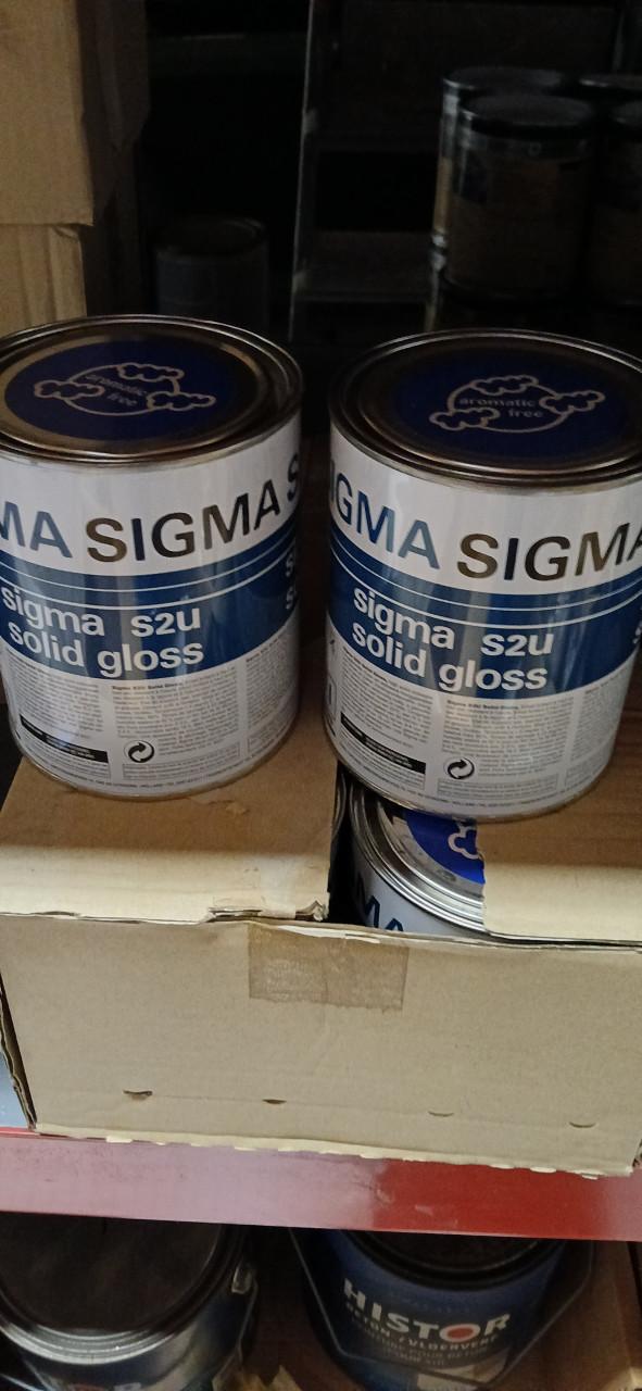 Sigma S2U solid gloss hoogglanslak wit