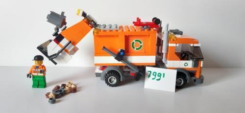 Lego 7991: vuilniswagen / recycle truck