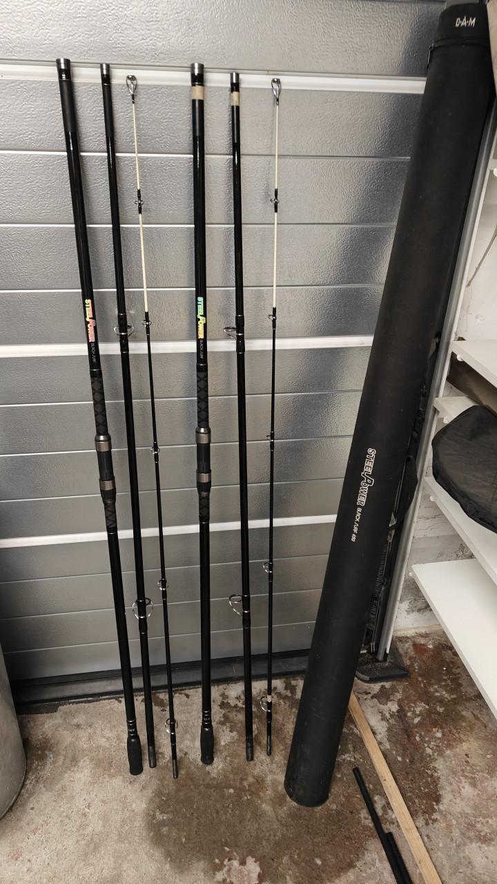 Strandvisset compleet - Shimano Speedcast - DAM Steelpower