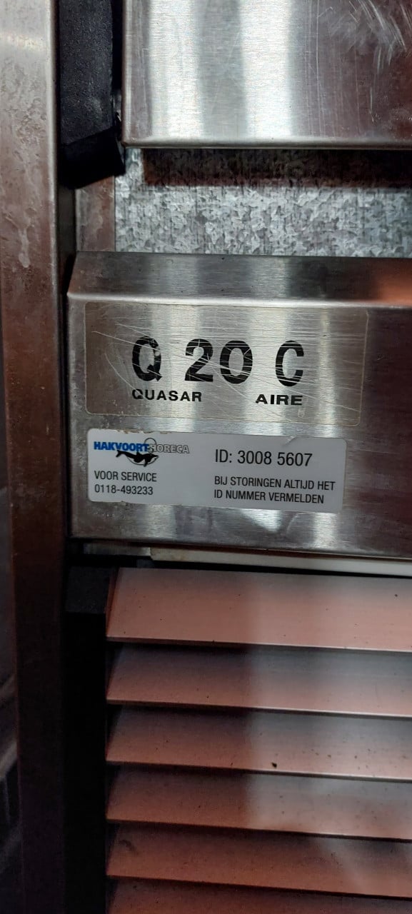 RVS ITV Quasar ijsblokjesmachine