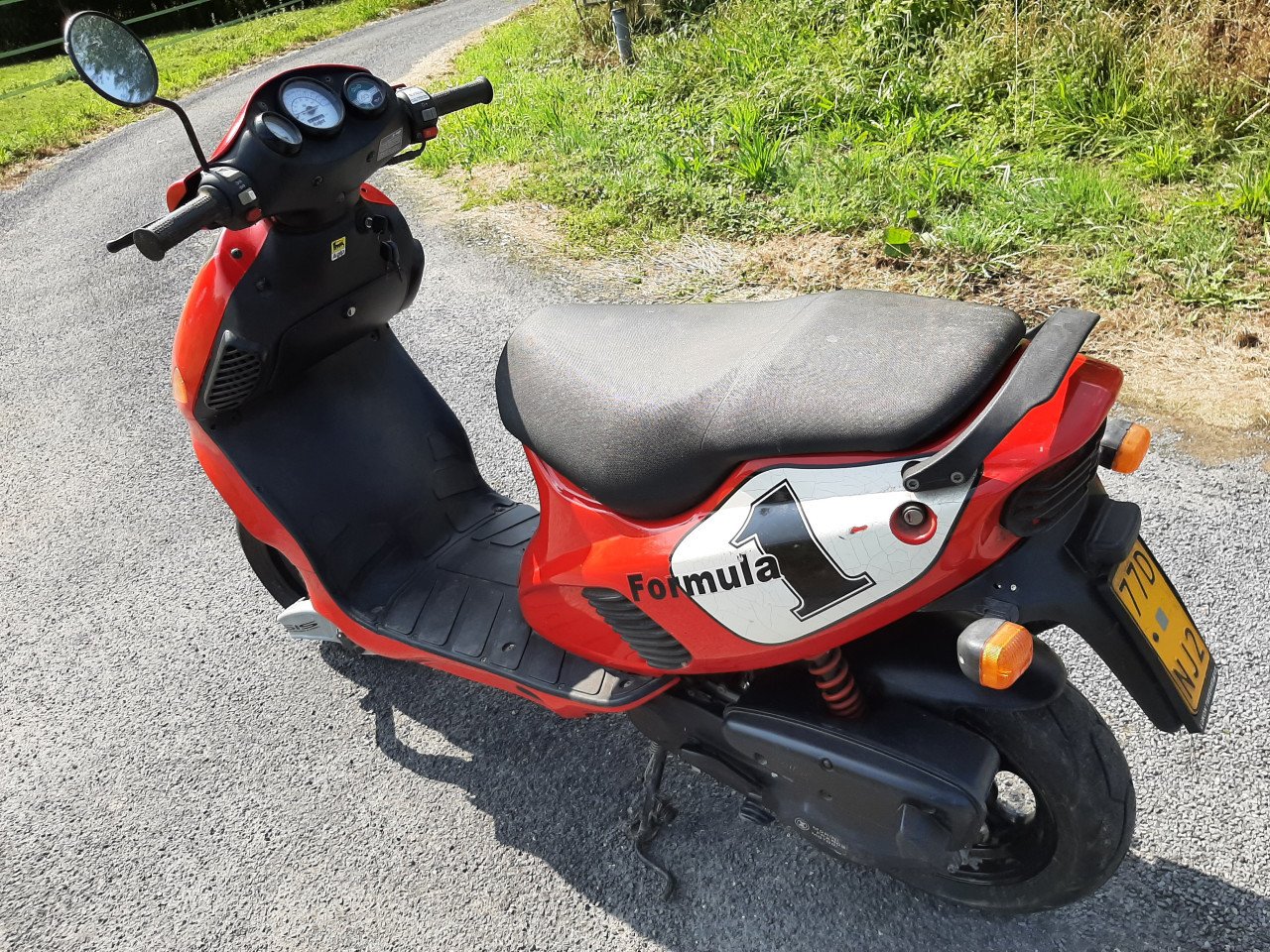 Italjet F50 Zandvoort Circuit Park scooter