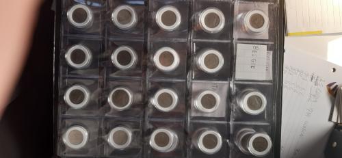 Map met oude munten buitenland