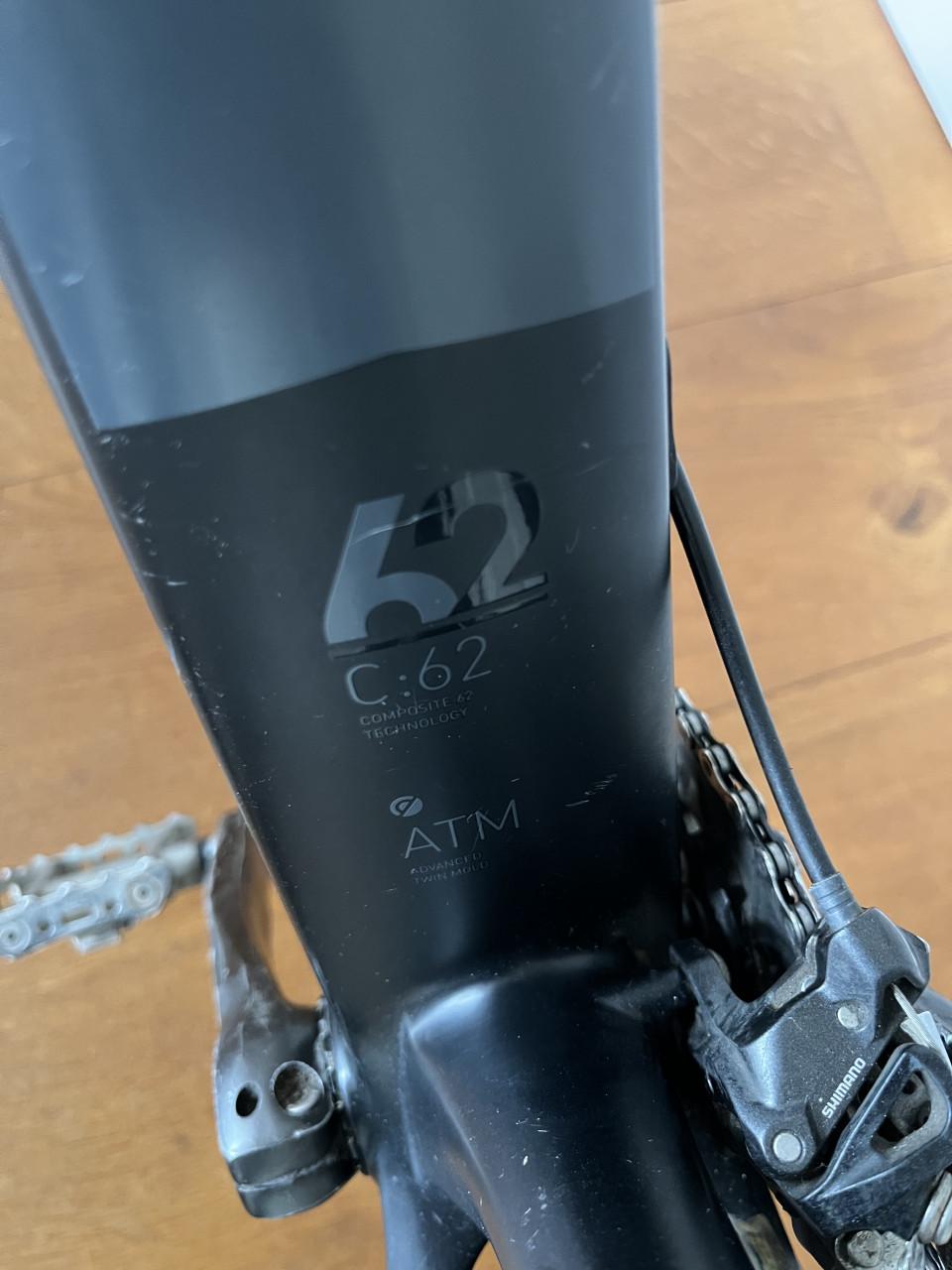 Mountainbike, CUBE REACTION C:62 Race. Carbon, Framemaat 19 inch