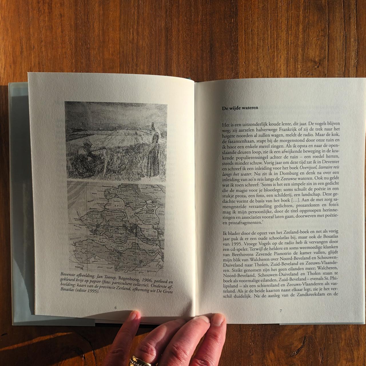 Literaire reis langs het water en Poëzie van landschap en maatschappij