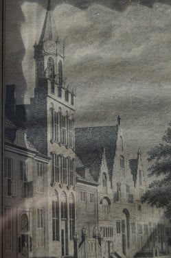 Etsje stadhuis te Tolen 1747 Tirion