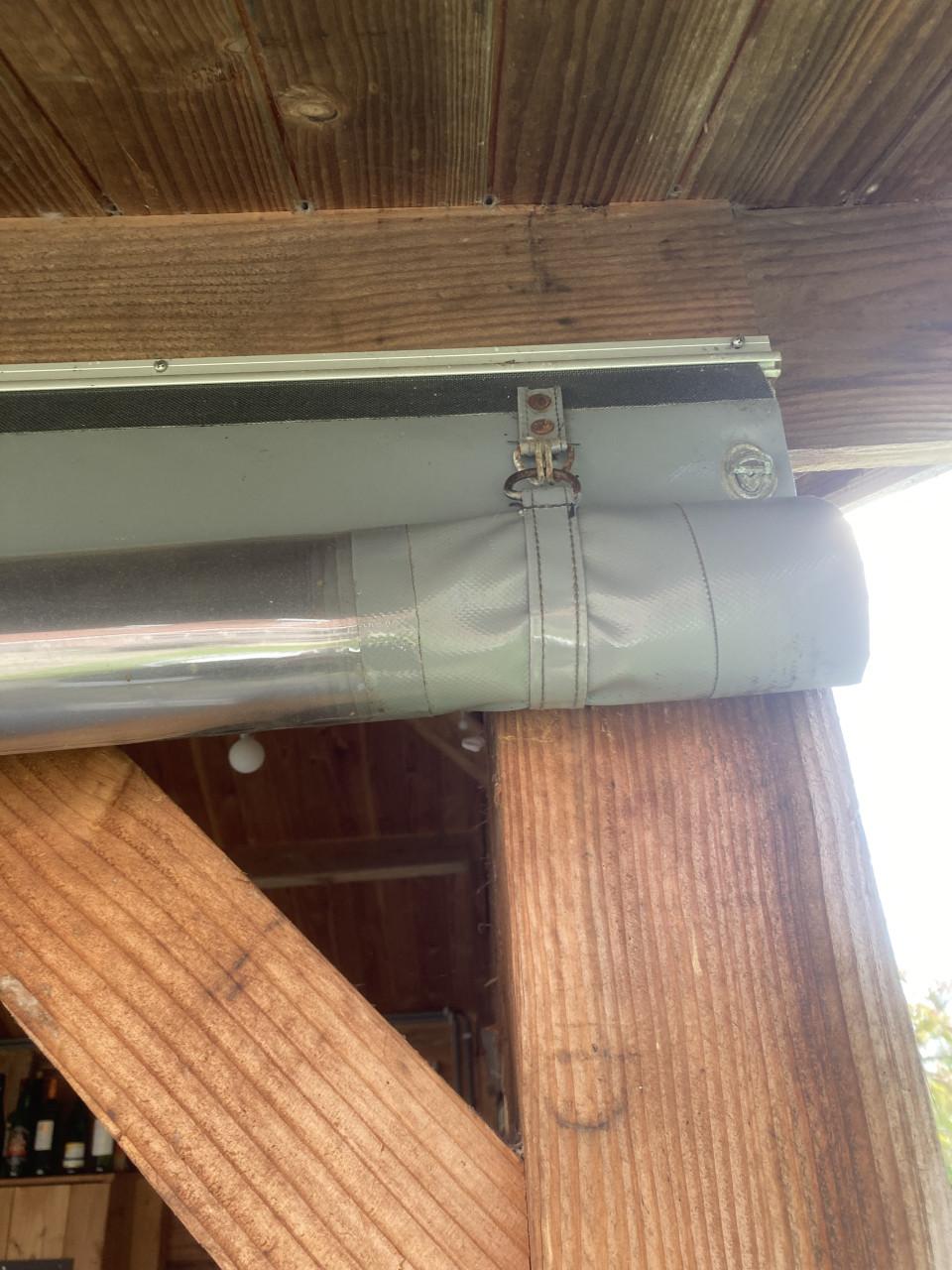 Veranda afdichting  pvc zeildoek