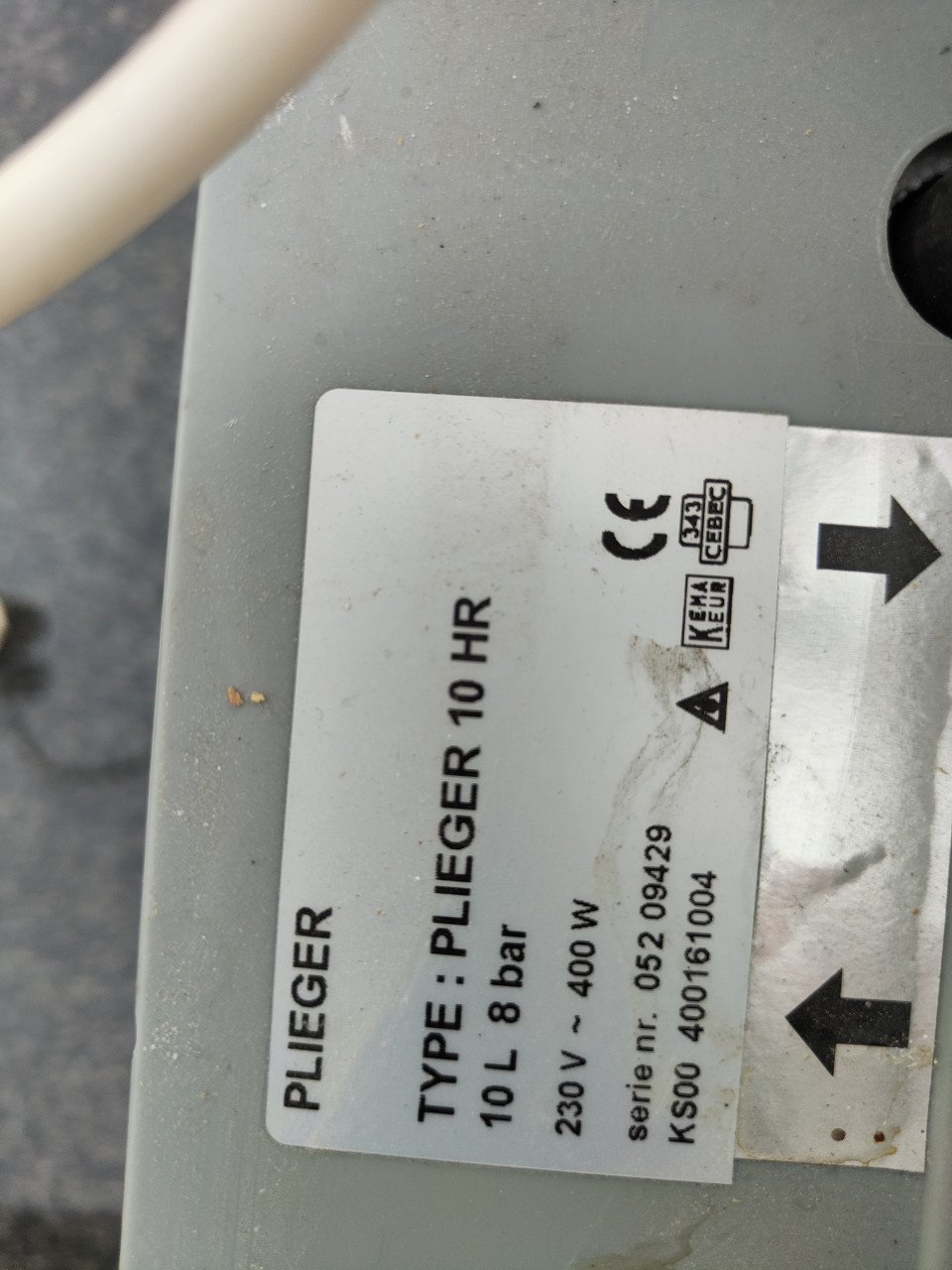 Keukenboiler (hot-fill)