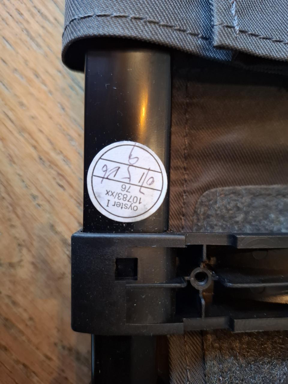 Trolley-accessoire: Oyster (opbouw) handgreep