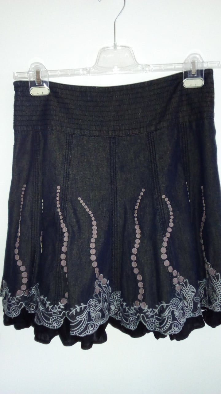 Jeansrokje maat 38    7,50