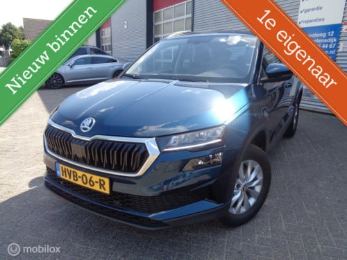 Skoda Karoq 1.0 tsi business edition/airco/stoel+stuur verw/full led/apple 