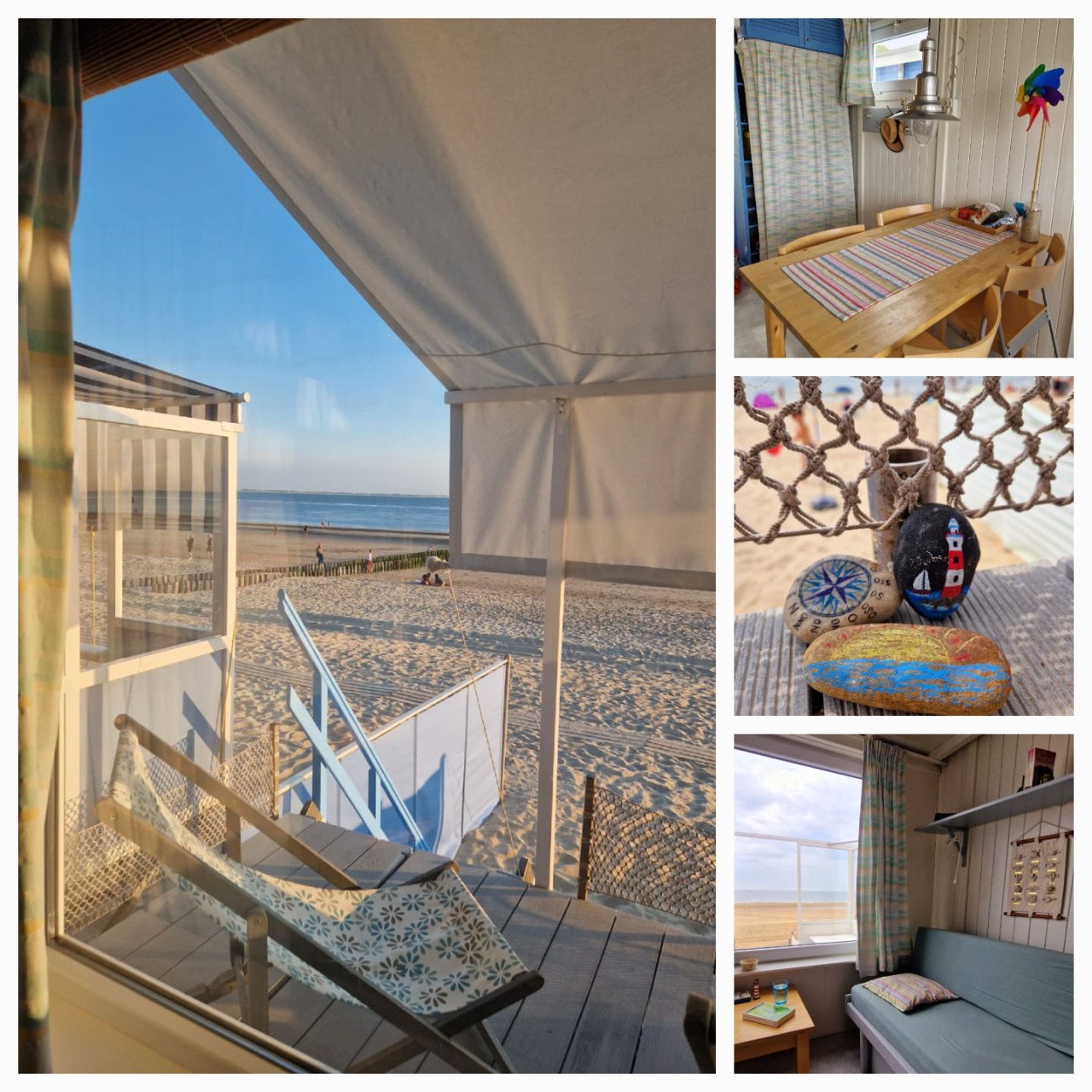 Slaapstrandhuisje te huur ☀️ vanaf € 100,-