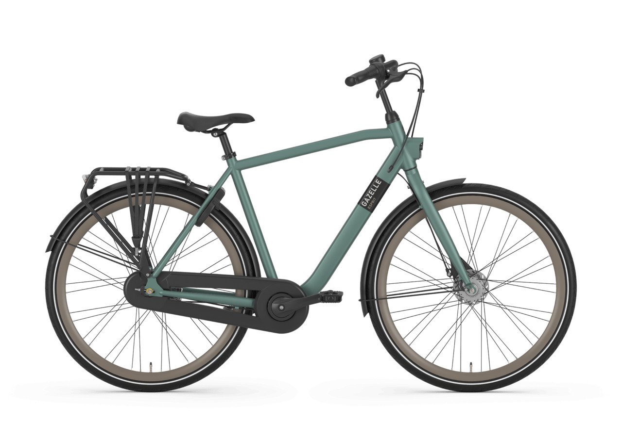 De Gazelle Esprit RN/C3/C7 vederlichte robuuste stadsfiets en schoolfiets
