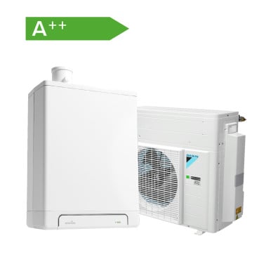Hybride warmtepomp + HR combiketel incl. vakkundige installatie