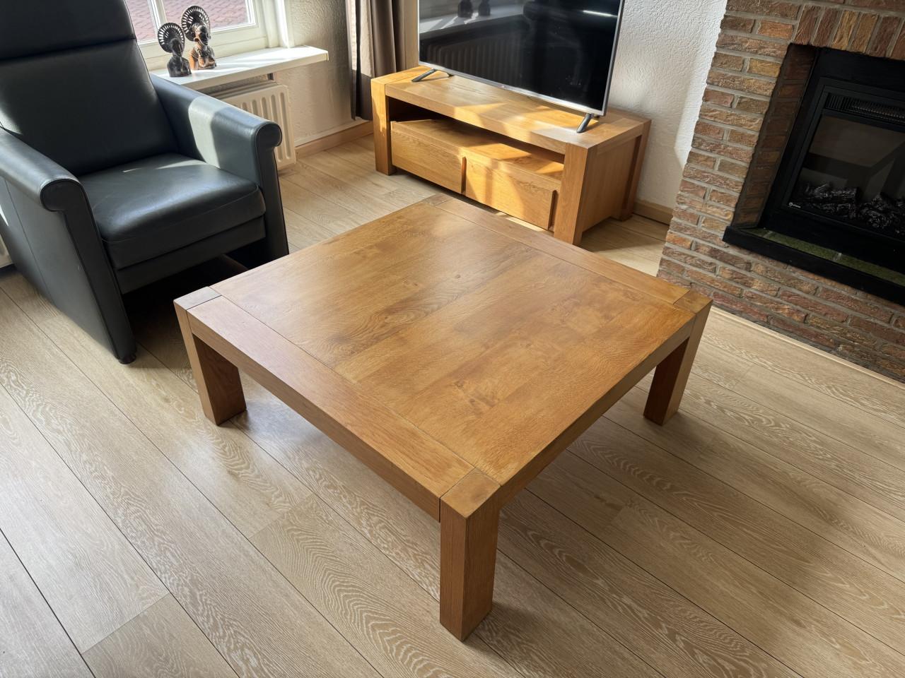 Kast, salontafel en tv meubel