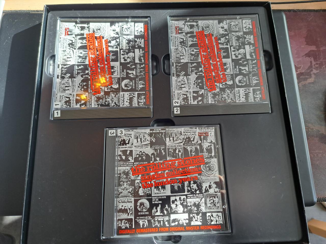 THE ROLLING STONES SINGEL COLLECTION OP 3 CD'S