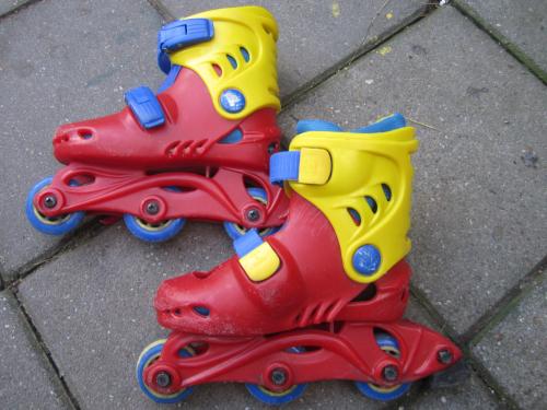 Skates maat 31 met helm