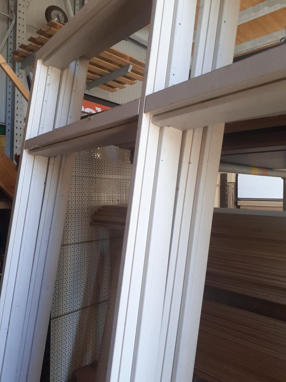 NIEUW groot hardhout kozijn  H 244 B 184 voor 100 euro
