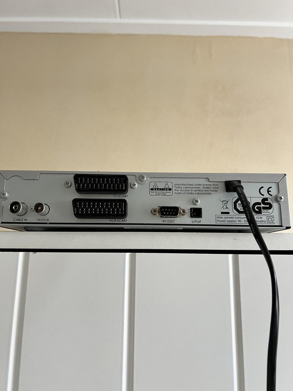 Goed werkende Humax ir fox c decoder-tuner