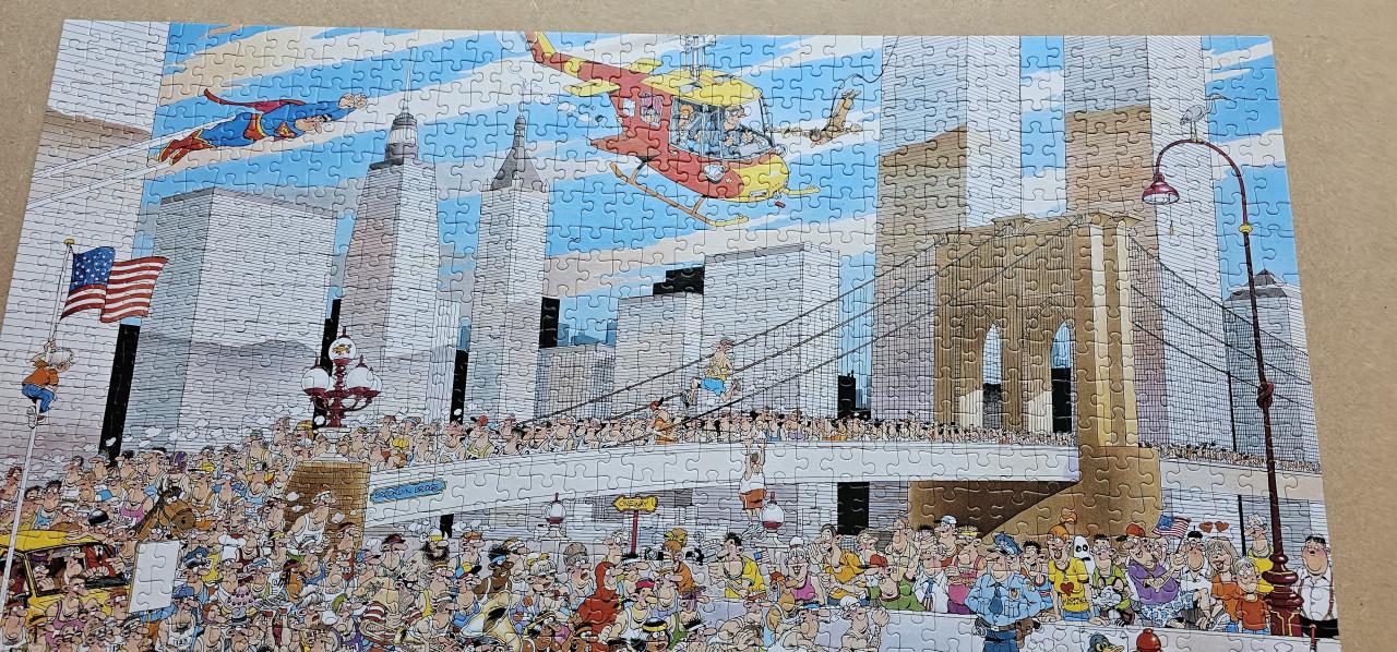 Jan van Haasteren puzzel: Amerika 1000 stukjes