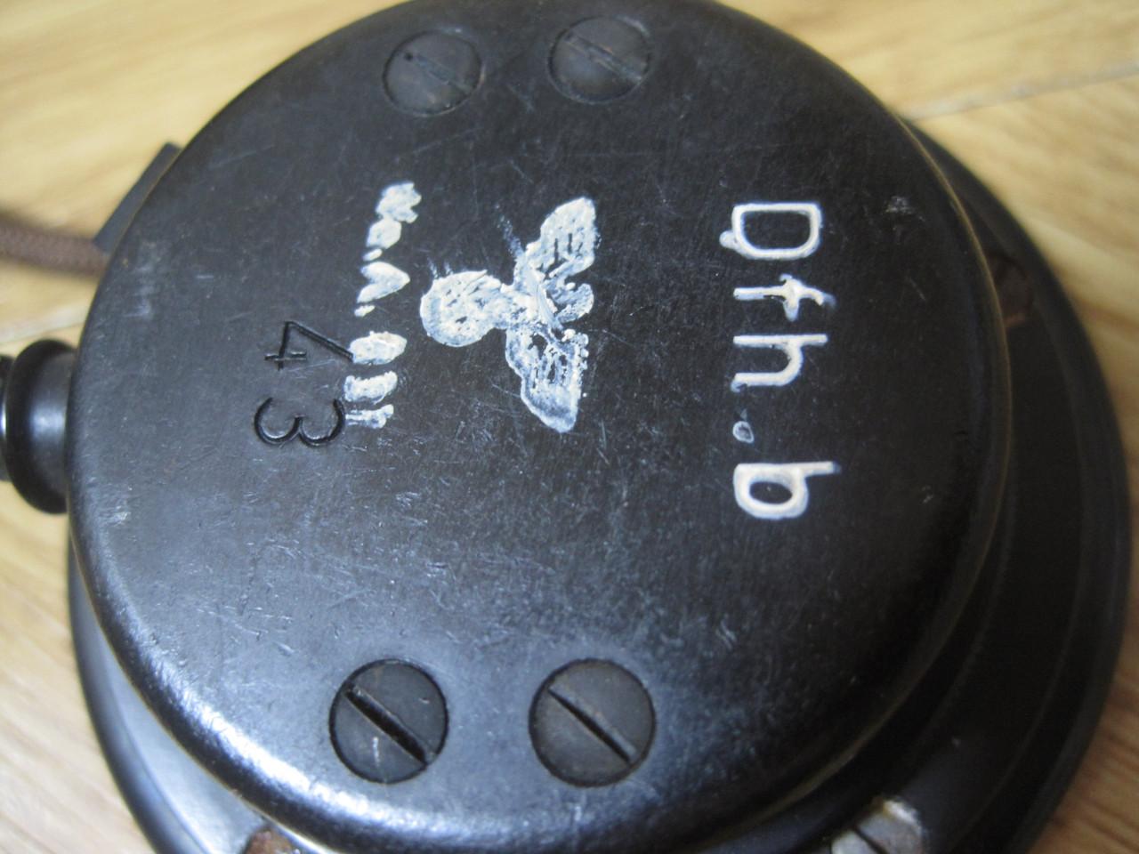 Ww2 koptelefoon duits DFH.B, Doppelfernhorer