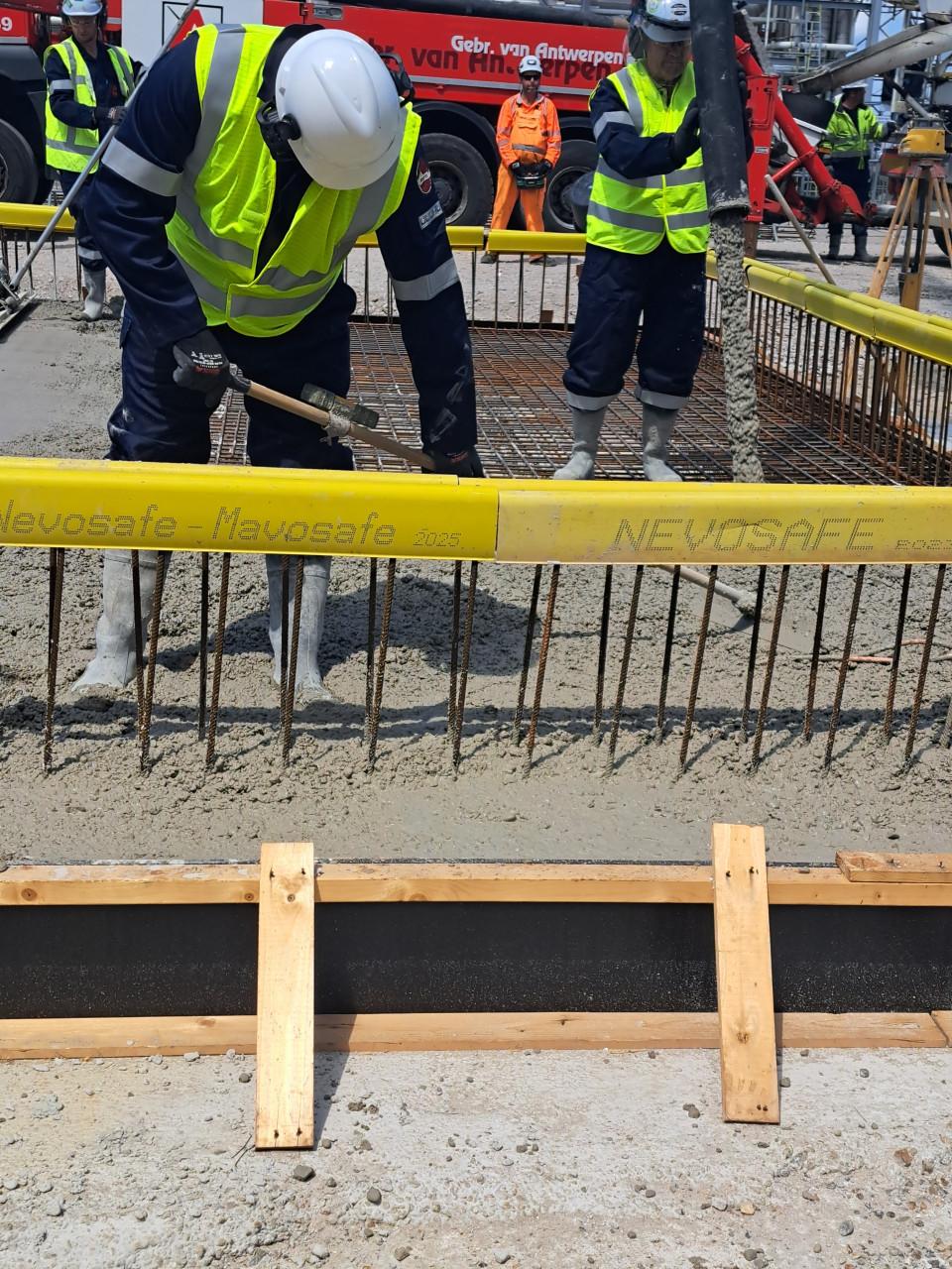 Maken van betonvloeren