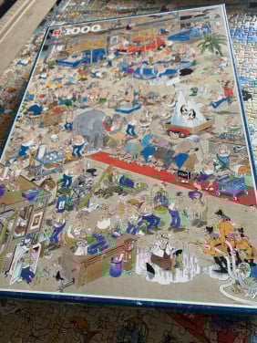 Jan van Haasteren puzzel SOME LIKE IT HOT