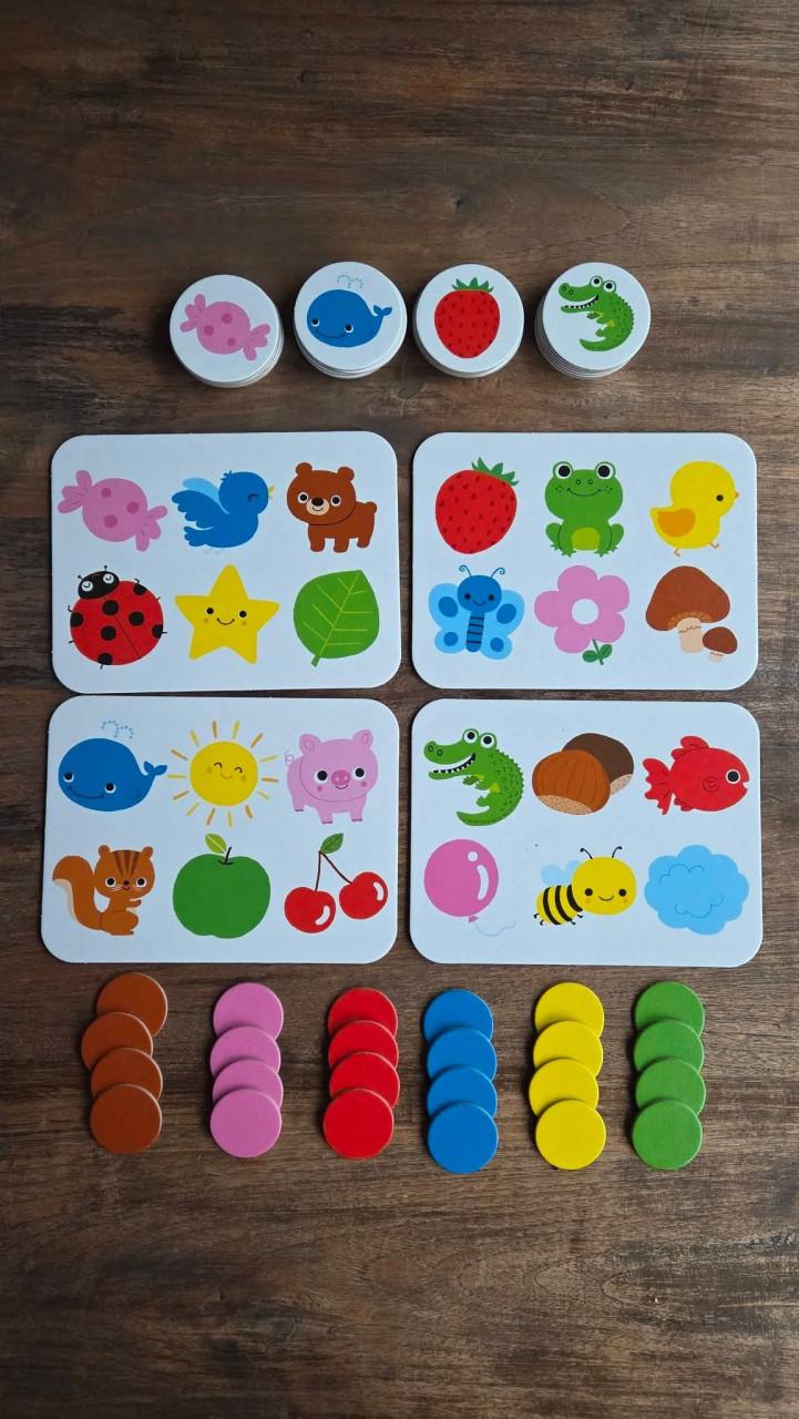 🎈Spel Jumbo 'Vormen & Kleuren'. Educatief spel.