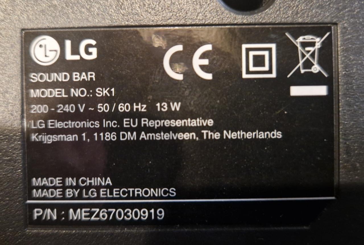LG SOUNDBAR