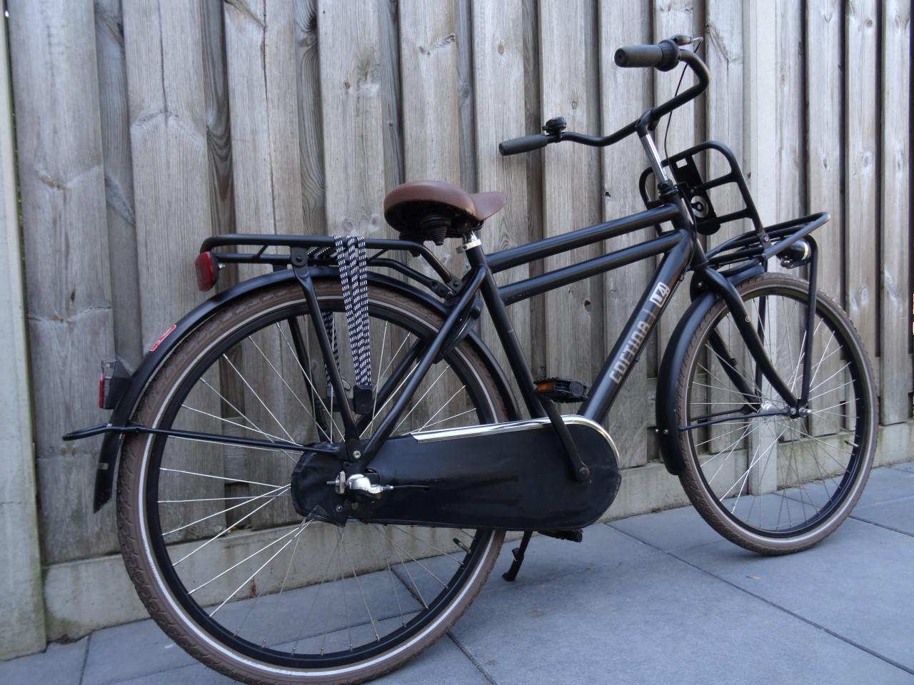 🚲 Cortina U4 Transport Jongensfiets – 26 inch – Zwart ⚫