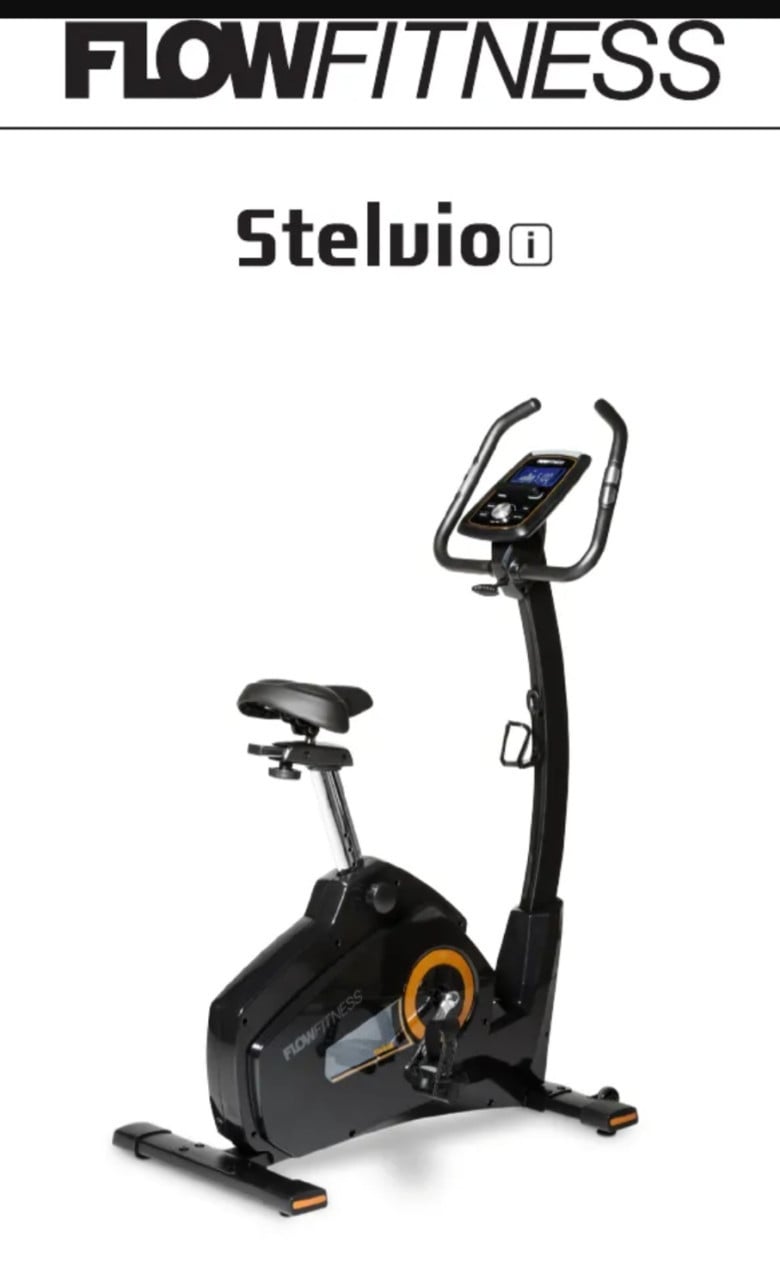 Flow Fitness Stelvio iConsole Ergometer (met Bluetooth)