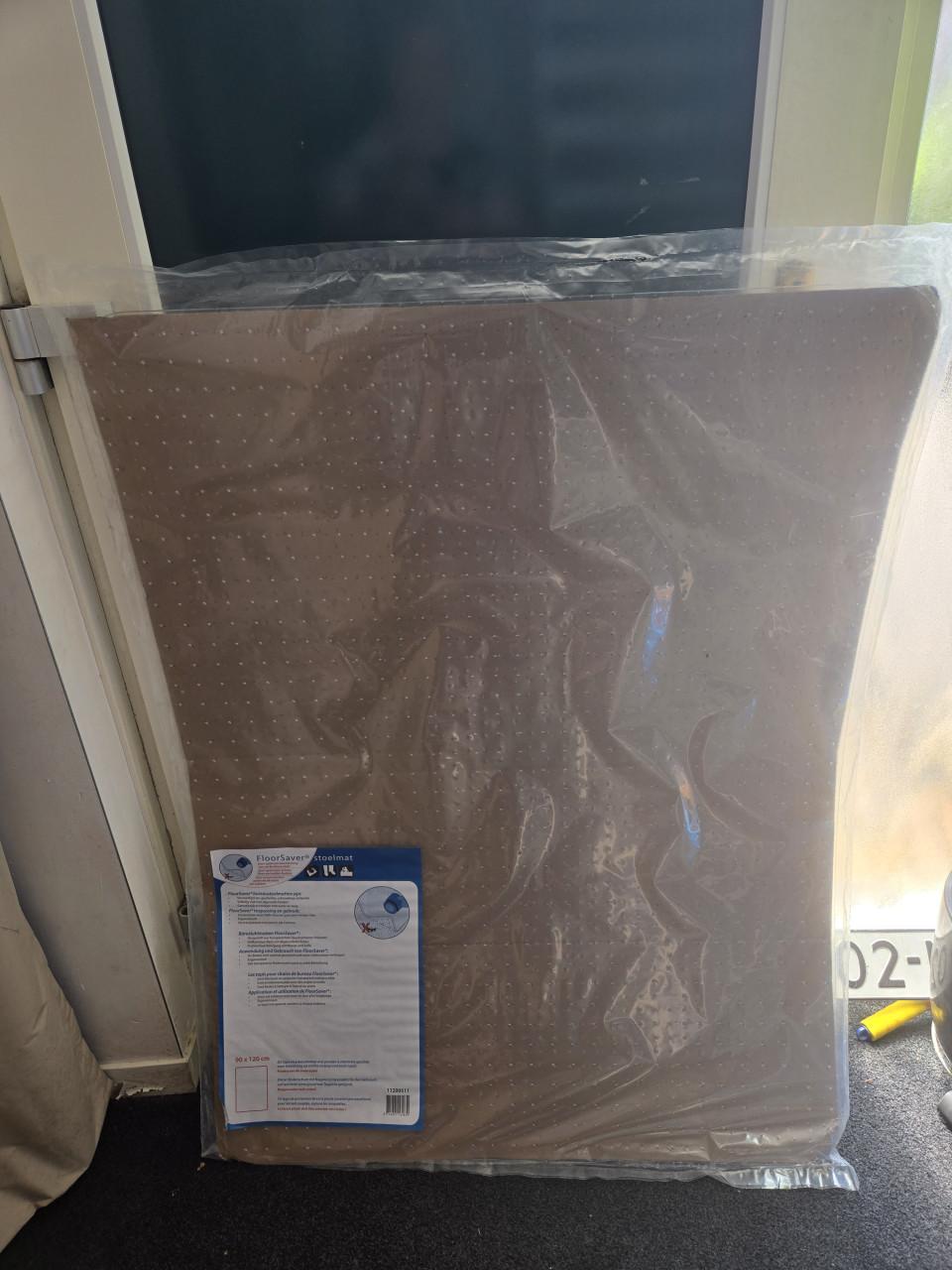 FloorSaver Stoelmat (bureaustoelmat) 90 x 120 cm. Nieuw