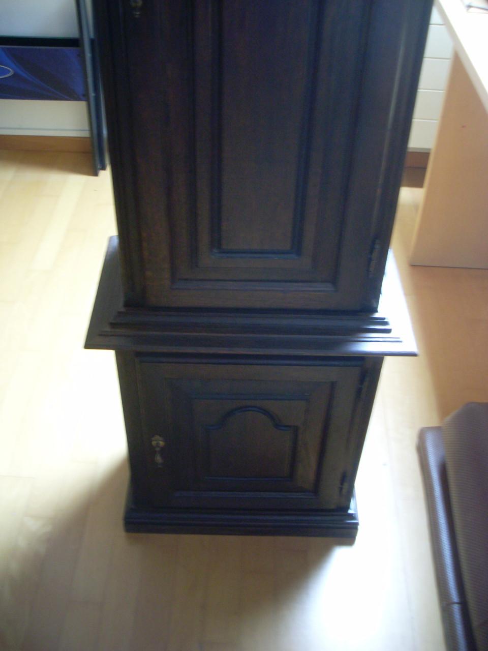 Houten staande klok