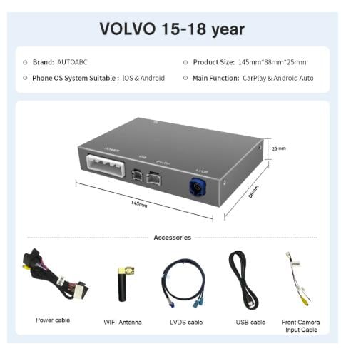 Volvo V40 / XC 60 android auto / Carplay kit