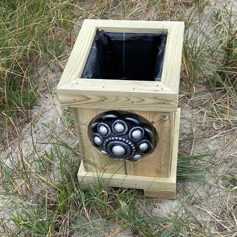 Zeeuwse knop bloembak L32 x B35 x H45 10jr. Jubileumactie!