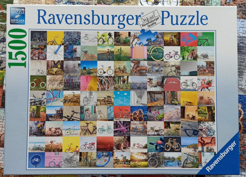 Ravensburger 1500 puzzel - 99 fietsen en meer