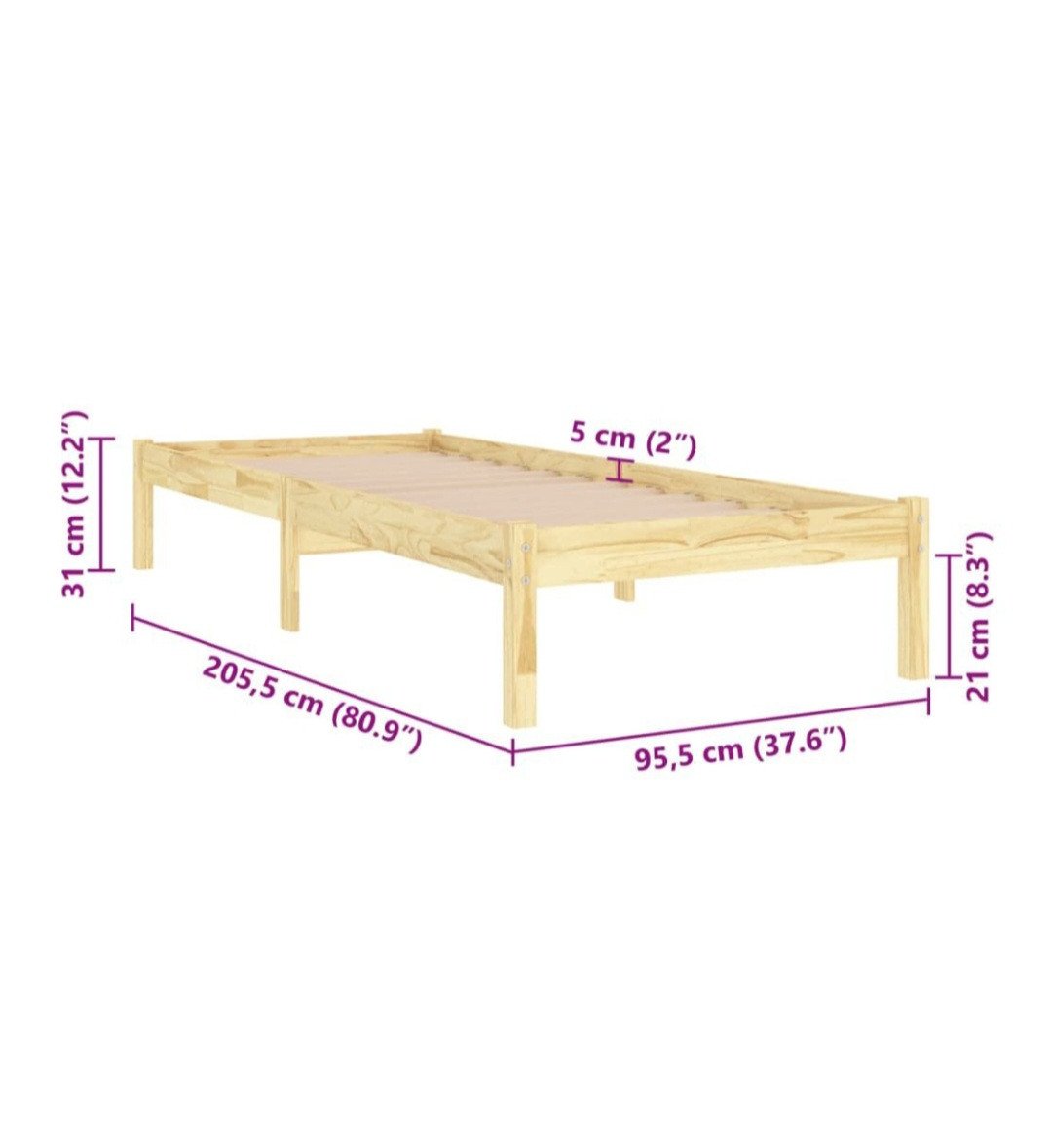 Bed hout