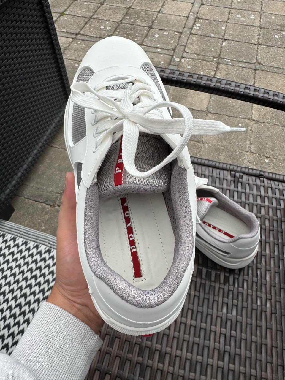 Prada Sneakers Wit Maat 42