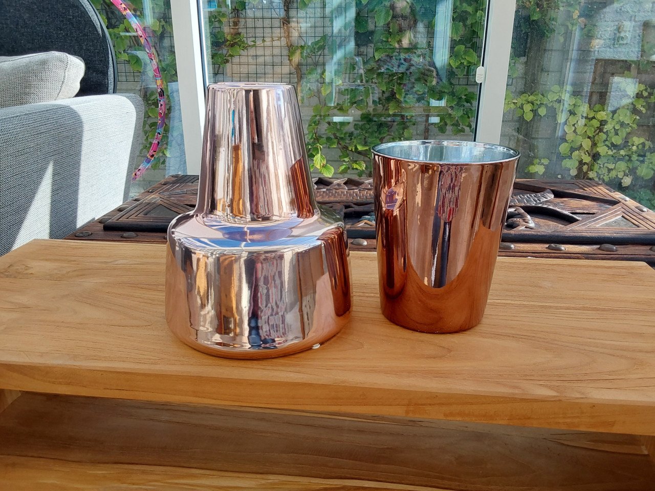 Vaas en bloempot - merk Bloomingville -