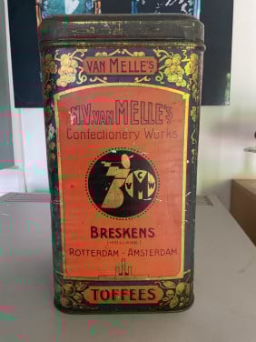 Oud Van Melle toffeeblik