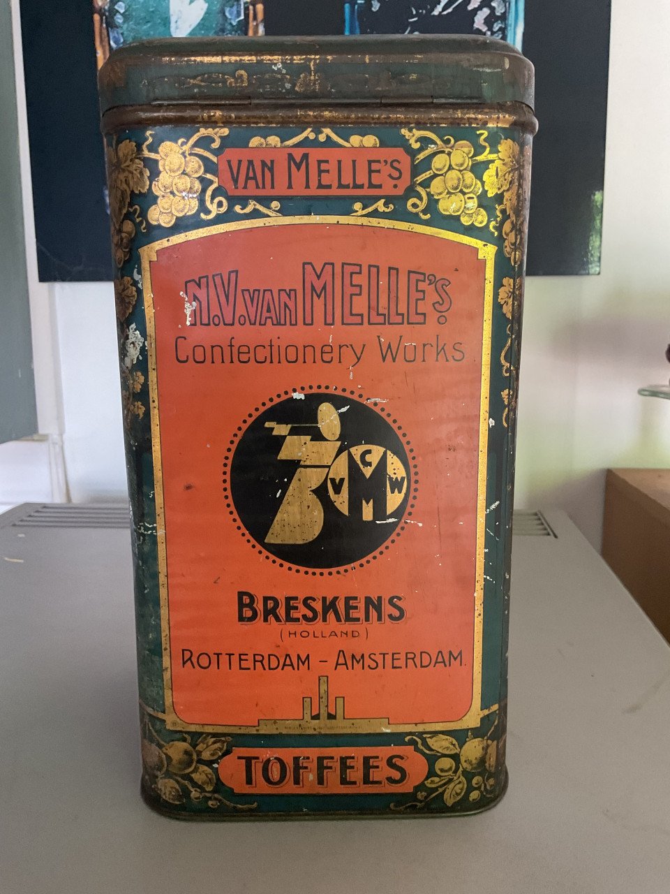 Oud Van Melle toffeeblik