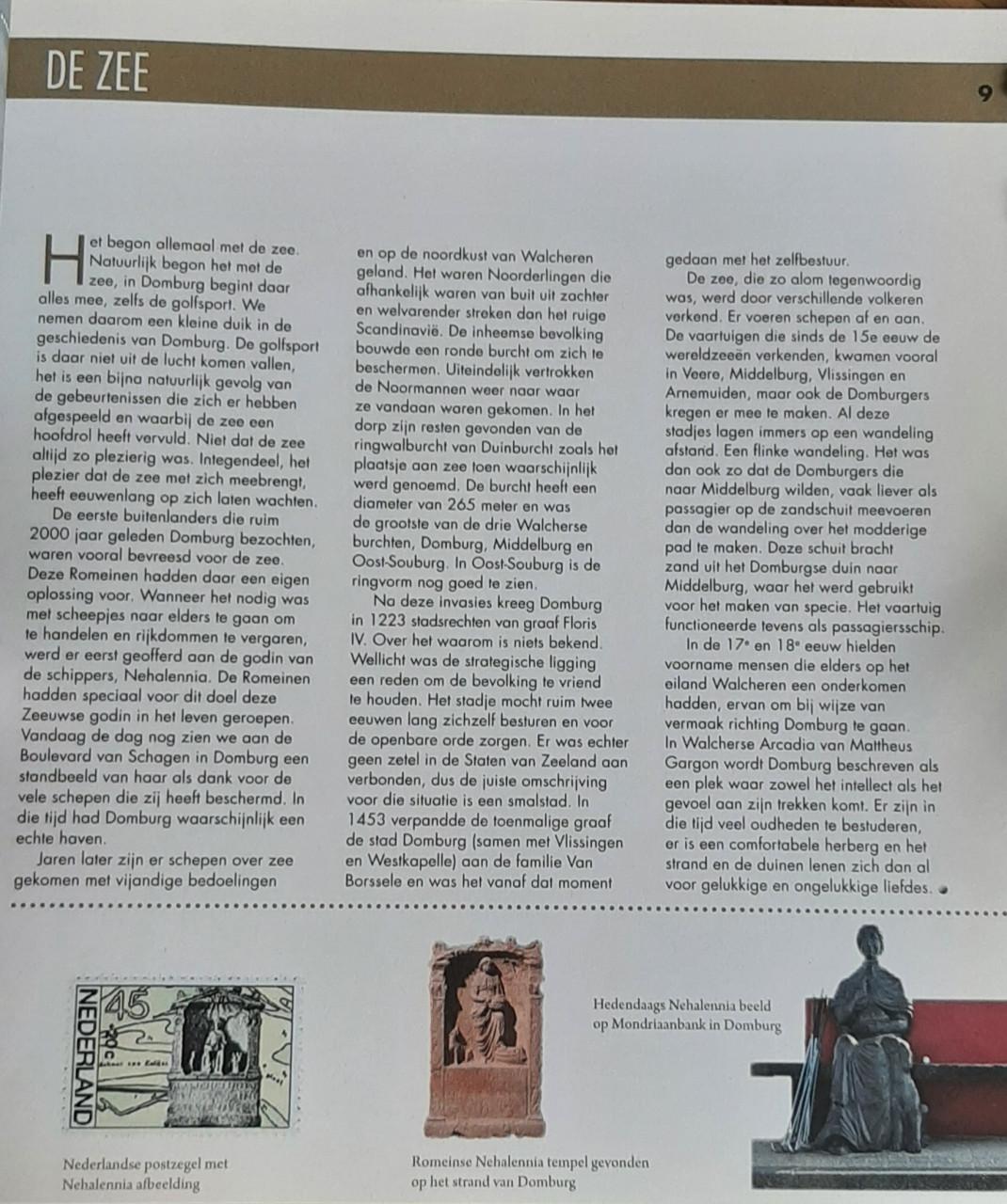 En over het duin de zee … 100 jaar Domburgsche Golflinks, 1914-2014