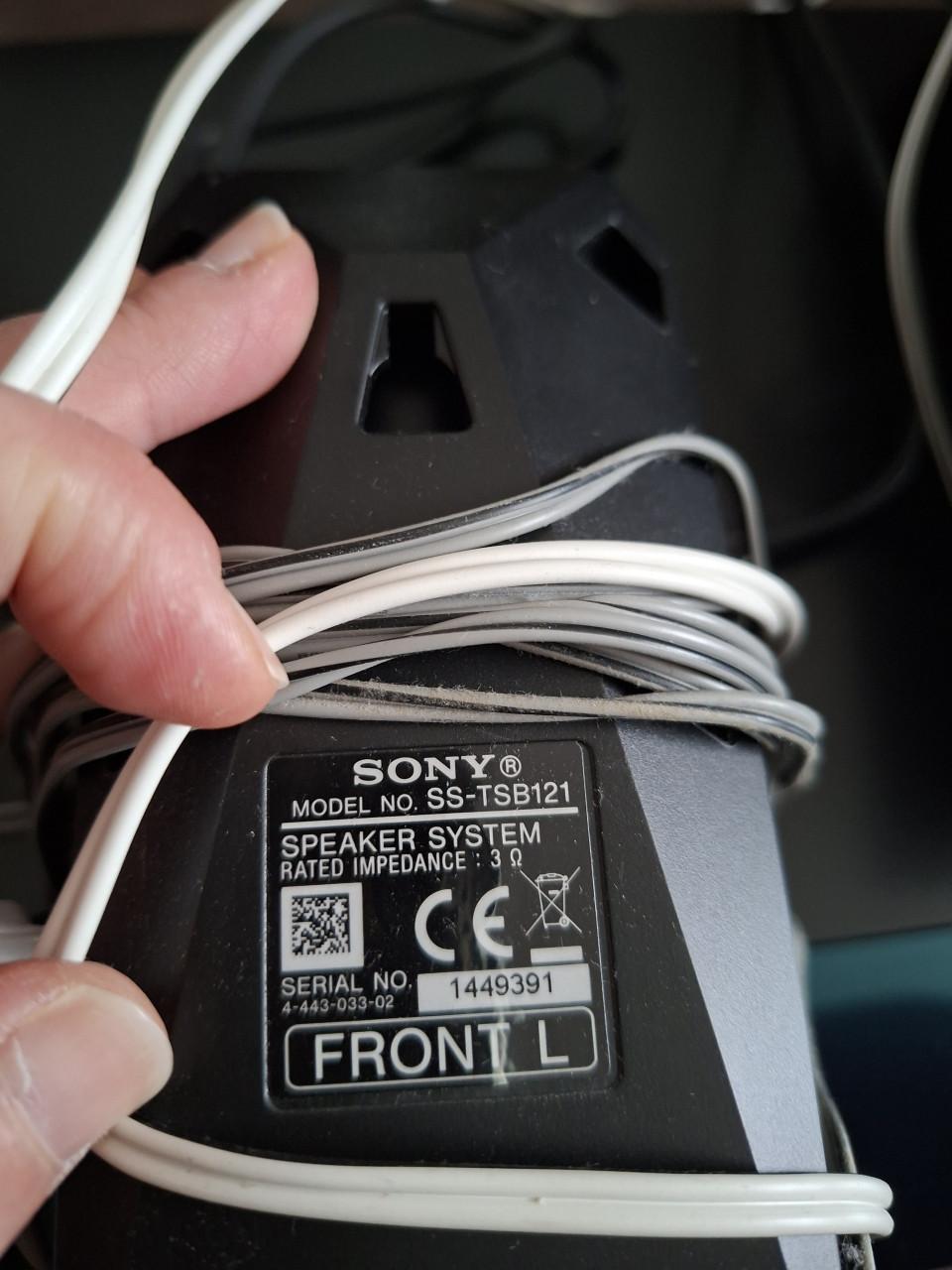 Home cinema set sony 5 boxen en subwoofer