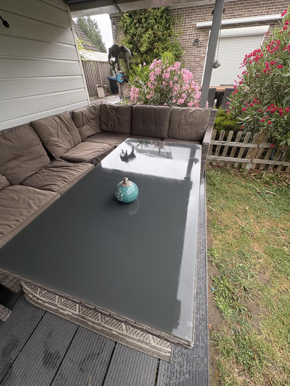 Loungset met tafel