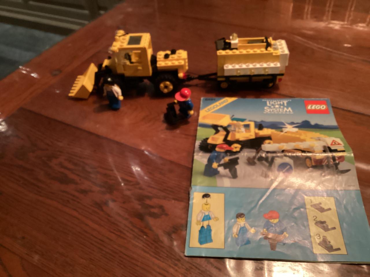 Legoland 6481 light system shovel