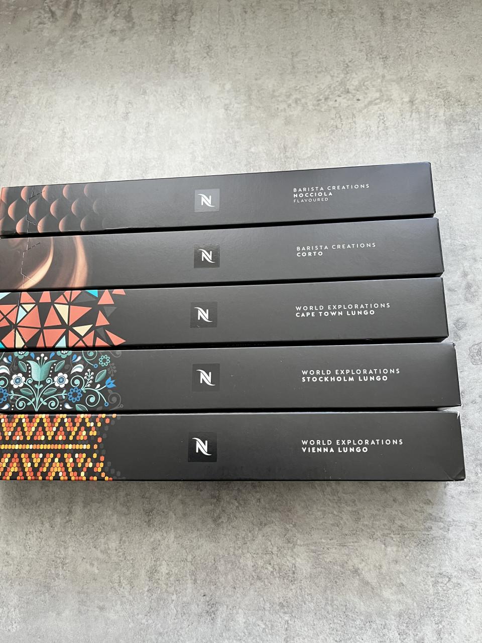 Original Nespresso Capsules 5x Lungo / Barista Pakket