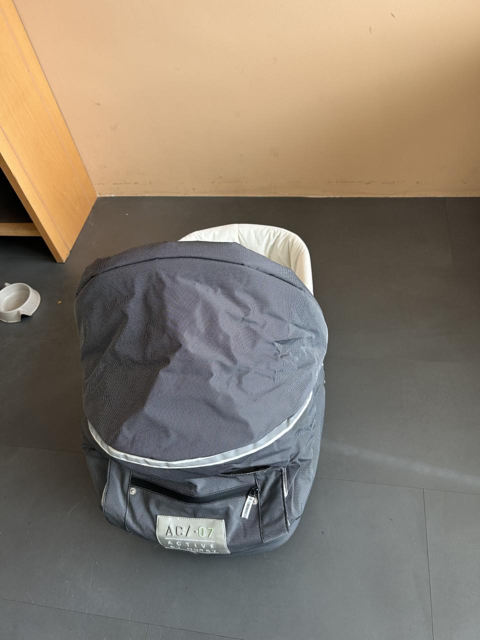 Musty kinder en wandelwagen compleet met tassen etc